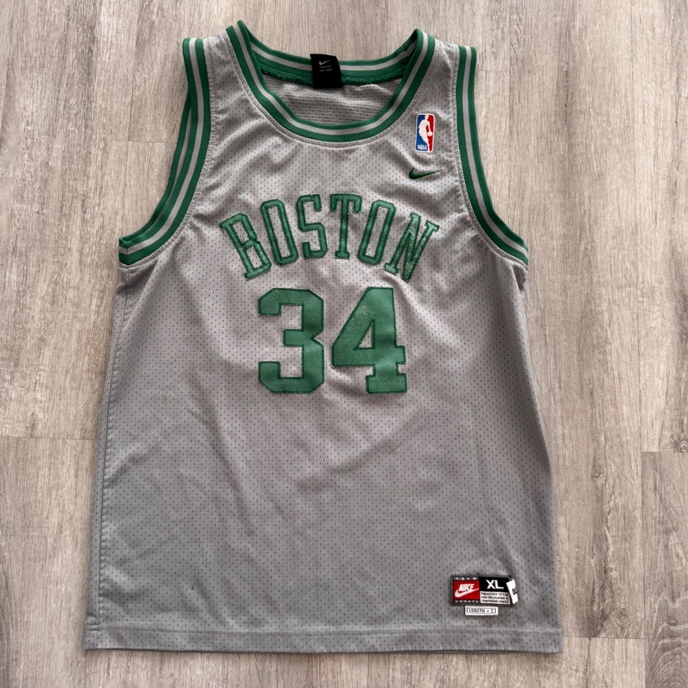 Nike Boston Celtics Paul Pierce 34 Jersey Youth XL+2 NBA Basketball Stitched